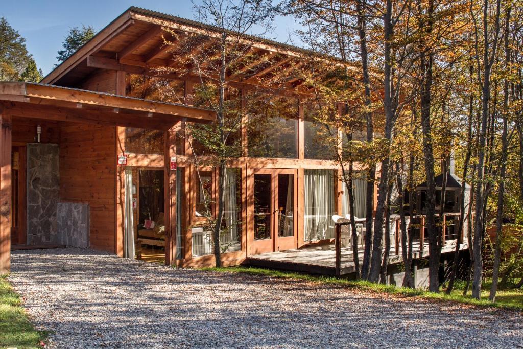 Aparthotel Arbolar, Casas De Montana- Piscina Climatizada Villa La Angostura Exterior foto